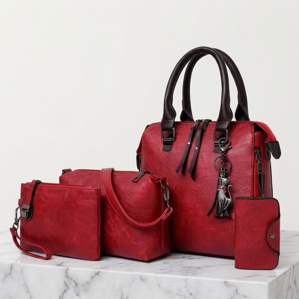 Colección Elegancia Satchel - Compra 1 y Llévate 4