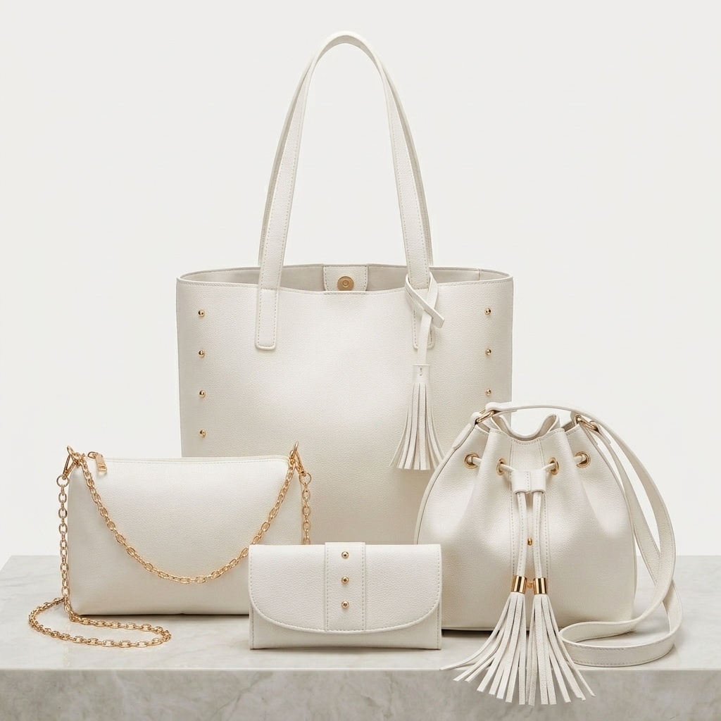 Colección de Carteras Venezia - Set Completo de 4 Piezas