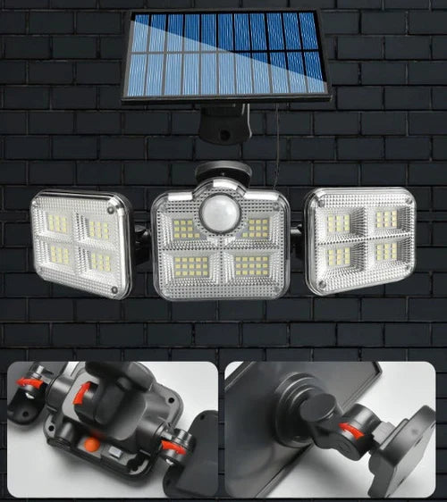 Foco LED Solar 3 en 1 - EcoLight