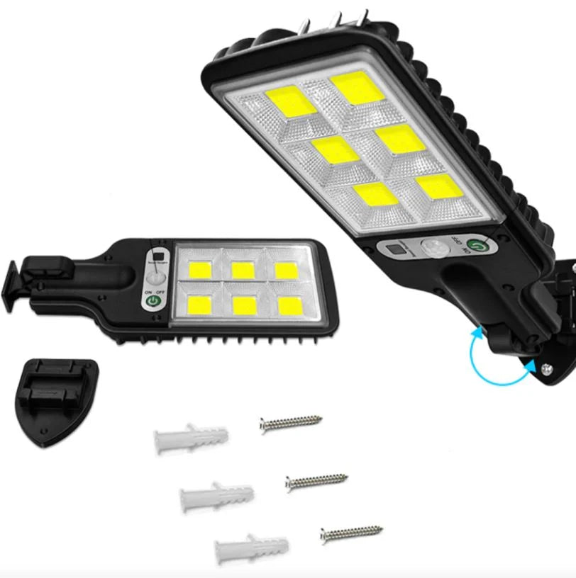Foco Solar LED con Sensor de Movimiento Automático - Solare